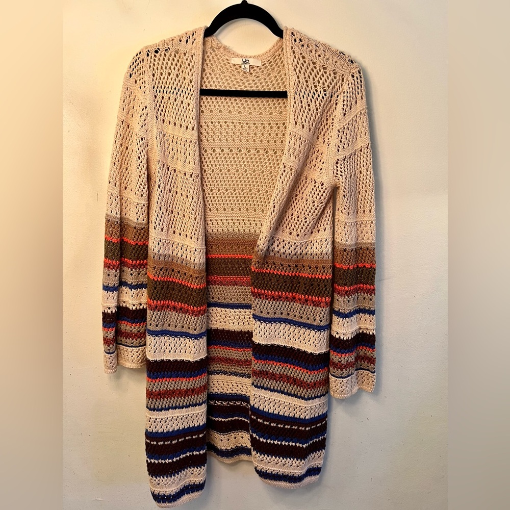 YA Los Angeles crochet cardigan size Large. Purchased from local boutique!